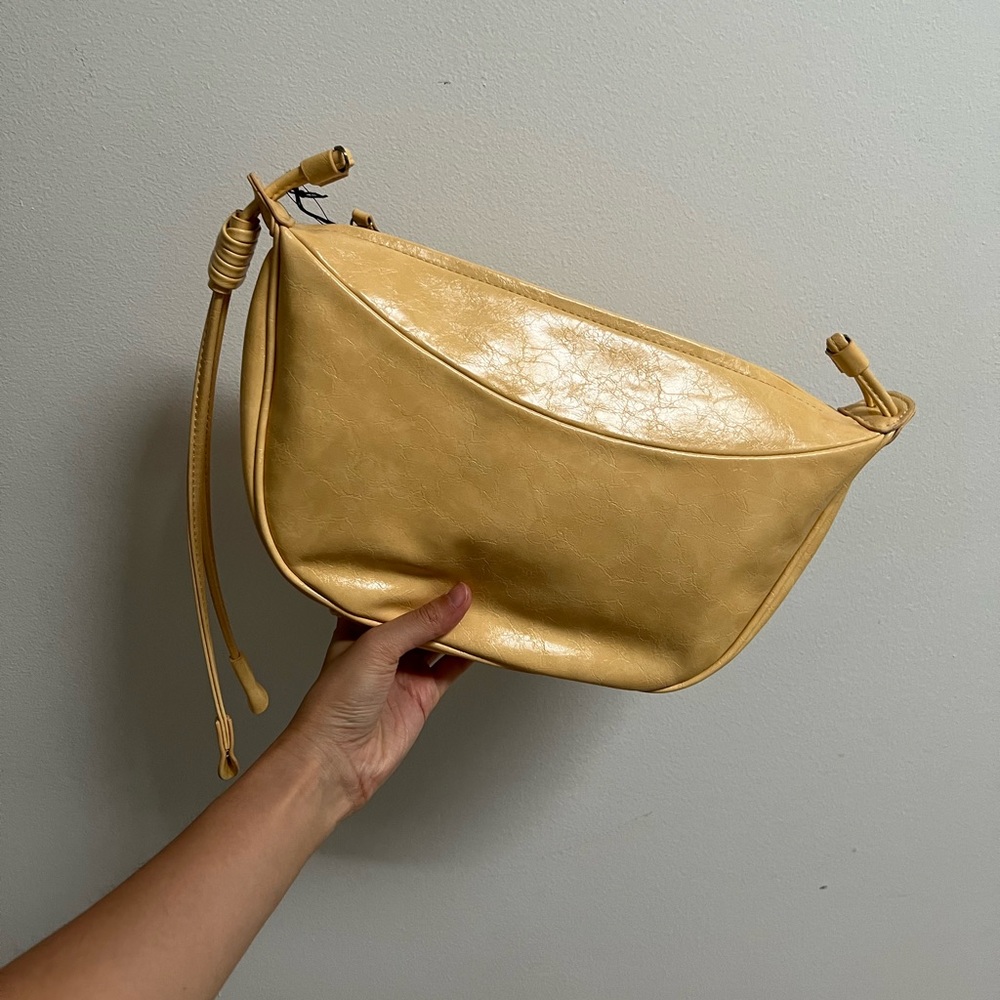 Anthropologie Crescent Sling Bag